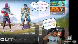 This South indian Random Abused ScOut on live stream| Random calling scout Hacker