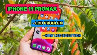 PERBAIKAN LCD IPHONE 11 PRO MAX  LAYAR BLANK HITAM DAN BERGARIS!! 