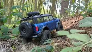 Absima BronX 1/8 // Ford Bronco'21 // Fifth ride in the undergrowth part one