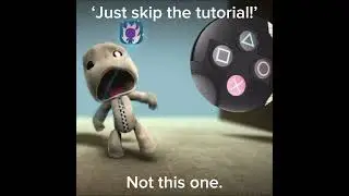 His voice is so calming #littlebigplannet #tutorial #stuck #cute #funny #nice