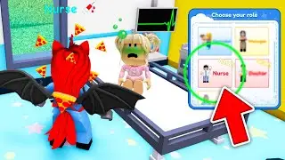 I Became The NEW NURSE ROLE In Twilight Daycare! (Roblox)