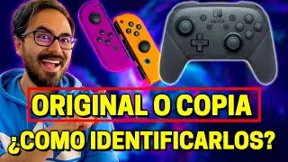 &iquest;Original o Falso? 🤔 Comparativa Joycon y Control Pro Nintendo Switch | Gu&iacute;a de Identificaci&oacute;n JxR