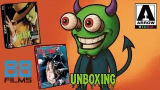 Распаковка Маски (1994) Ограниченное издание 4K Видео Стрелы и Зловещий Смех (1986) Blu-Ray 88 Фи...