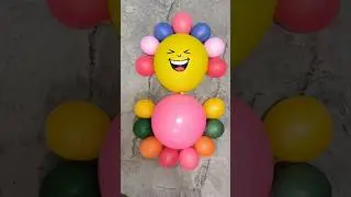Purple Drop Hits An Eye &mdash; Fun! #poppballons #balloon