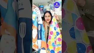 Kitchen Counter Curtains 🫰🥰 | Shopsy Haul | Shopsy Finds | Random Finds | Useful Kitchen Finds
