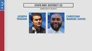 Joseph Trahan, Christian Hayes vying to win State Rep. District 22 Democratic runoff
