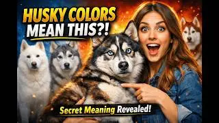 ❤️️SIBERIAN HUSKY COLORS► Patterns and the Meanings BEHIND THE COATS