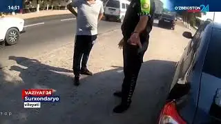 YPX xodimidan qochgan haydovchi ushlandi (Surxondaryo)