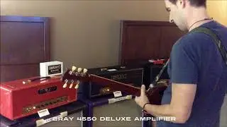Billy Alexander / BRAY 4550 Deluxe Amplifier @ 2018 L.A Amp Show PT 1