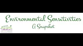 Environmental Sensitivities: A Snapshot