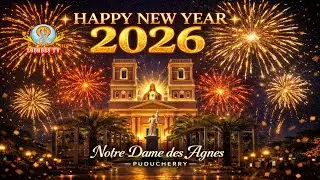 🔴LIVE | Église Notre Dame des Anges, Pondichéry | Messe du Nouvel An