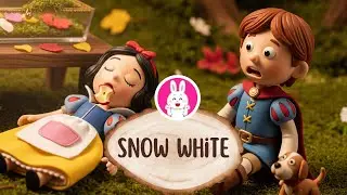 Snow White | Fairy Tale Cartoon Story for Kids | Bunny Book Time