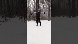 Длинные формы Тайцзи! Дао ❄️ Зимы 🌲 Вытягивание шелковой нити ... Как 🐟 в воде 🌊 ✨☯️✨ #WinterStream