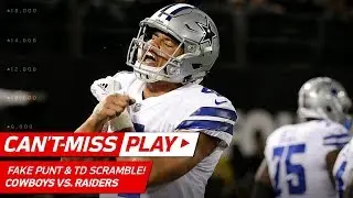 Dallas Pulls Off Fake Punt to Set Up Dak Prescott's TD Scramble! | Can't-Miss Play | NFL Wk 15