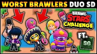 WORST BRAWLERS Duo Showdown with ANGRY ROBO!