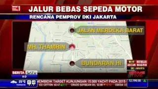 Ahok: Parkirkan Sepeda Motor dan Naik Bus AC