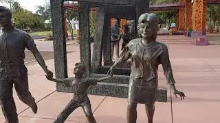 PUBLIC ART AT GENE C. REID PARK. TUCSON, ARIZONA.