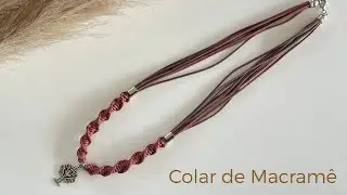 Colar de Macramê | Tutorial Passo a Passo