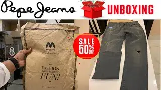 Pepe Jeans Unboxing | Myntra Products | Original Pepe Jeans | Branded Jeans | The Only Unboxer | TOU