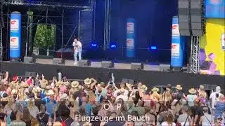 Oli P   Flugzeuge im Bauch 90er Open Air Magdeburg 17.06.2023 VIP Bereich
