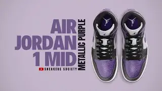 METALLIC PURPLE 2025 Air Jordan 1 Mid | DETAILED LOOK + PRICE