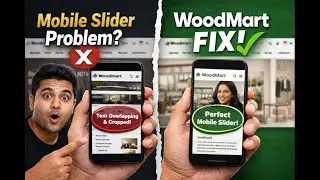 Wood Mart WordPress Theme Header Slider Mobile Responsive | Step-by-Step Tutorial