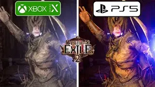 Path of Exile 2 PS5 vs Xbox Series X Graphics Comparison