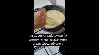 Cremsnit - reteta crema simpla si rapida (Cum sa faci cremsnit in maxim 10 minute)