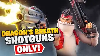 I won using Dragons Breath Shotguns ONLY!