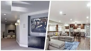 75 Premium Brown Floor Basement Design Ideas You'll Love ⭐️