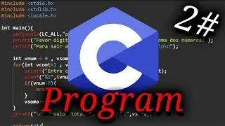 PROGRAMA EM C | *ULTILIZANDO A ESTRURA DE REPETIÇÃO FOR PARA FAZER A SOMA DE 10 NÚMEROS*