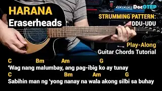 HARANA - Eraserheads (Guitar Chords Tutorial with Lyrics Strumming Pattern)