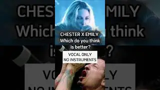 Chester Bennington vs Emily Armstrong #numb #linkinpark #realvoice