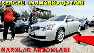 2024 SERGELI INOMARKA NARXLARI TUSHDI MERS BMW TAYOTA ENG ARZONLARI