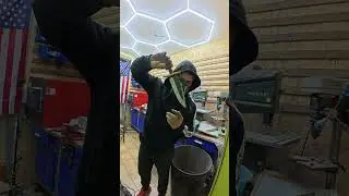 Biselado y contrafilo de cuchillo de remate