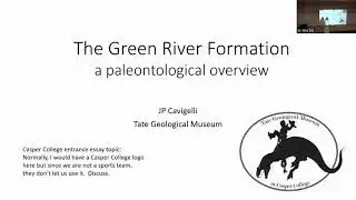 Science Museum Lecture Series - The Green River Formation w/ JP Cavigelli