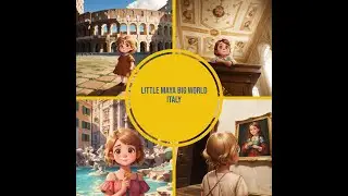 Little Maya Big World: Exploring Italy | A Journey Through Culture, Food, and History
