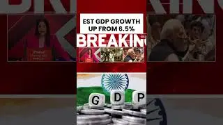 GDP Growth of 7.4% Higher Than Expected 6.5% | Indian Economy | GDP Rate #shorts #gdpgrowth #india
