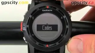 Available Geocaching Settings in the Garmin fenix Outdoor Watch with GPS City