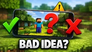 Minecraft on Mobile.. Should I Play It or It is a Mistake?            #Minecraft #MinecraftMobile