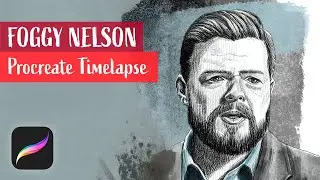 Foggy Nelson | Marvel's Daredevil - Digital Painting Timelapse