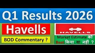 HAVELLS Q1 results 2026 | HAVELLS results today | HAVELLS Share News | HAVELLS Share latest news