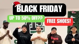 WE GAVE AWAY TRAVIS SCOTTS FOR FREE?! FOR BLACK FRIDAY! 15+ SHOES FOR FREE BLACK FRIDAY 2024