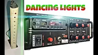 Music Reactive Led Chaser Lights Circuit || Dancing Lights ||