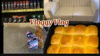 Vlog| Lets Bake| New mini Couch