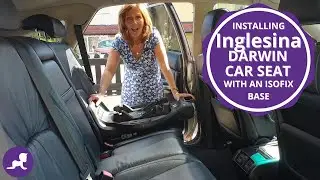 Как установить автокресло Inglesina Darwin с базой Isofix