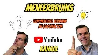 Exponentiële verbanden (en groeifactor)