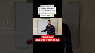 Mail, proyeksiya, h&uuml;nd&uuml;rl&uuml;k #riyaziyyat #maths #matematik #matematica #fyp #mail #proyeksi #geometry