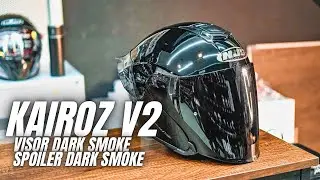 BIKIN SANGAR NIH‼️😱HELM HALFACE NJS KAIROZ V2 NEW