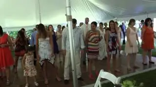 6/15/13 ChaCha Slide at Wayne and Kelley Wordens Wedding Reception
